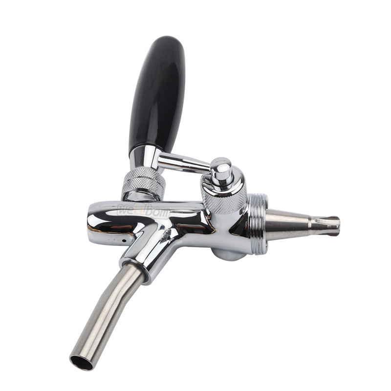 Stainless Steel Mini Keg Tap Dispenser with Adjustable Beer Tap Faucet